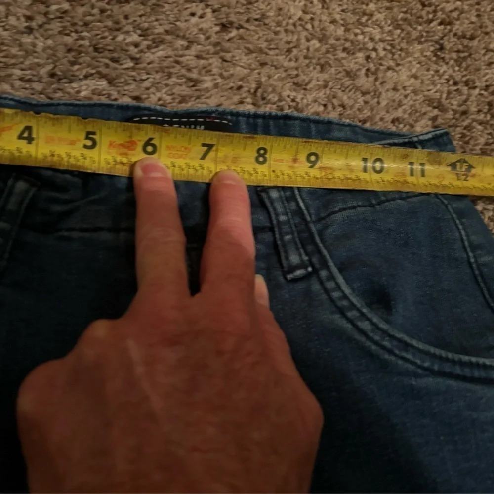 Jealous Tomato Bell Bottoms Jeans Flare High Rise size small - Picture 6 of 8